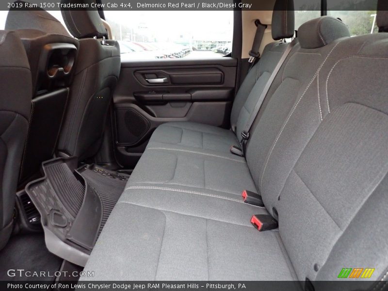 Delmonico Red Pearl / Black/Diesel Gray 2019 Ram 1500 Tradesman Crew Cab 4x4