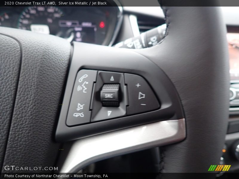 Silver Ice Metallic / Jet Black 2020 Chevrolet Trax LT AWD