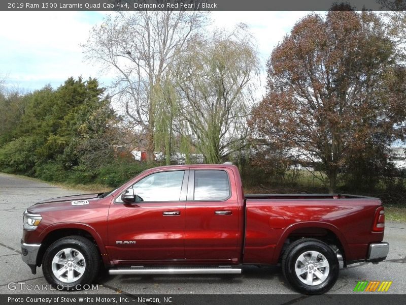  2019 1500 Laramie Quad Cab 4x4 Delmonico Red Pearl