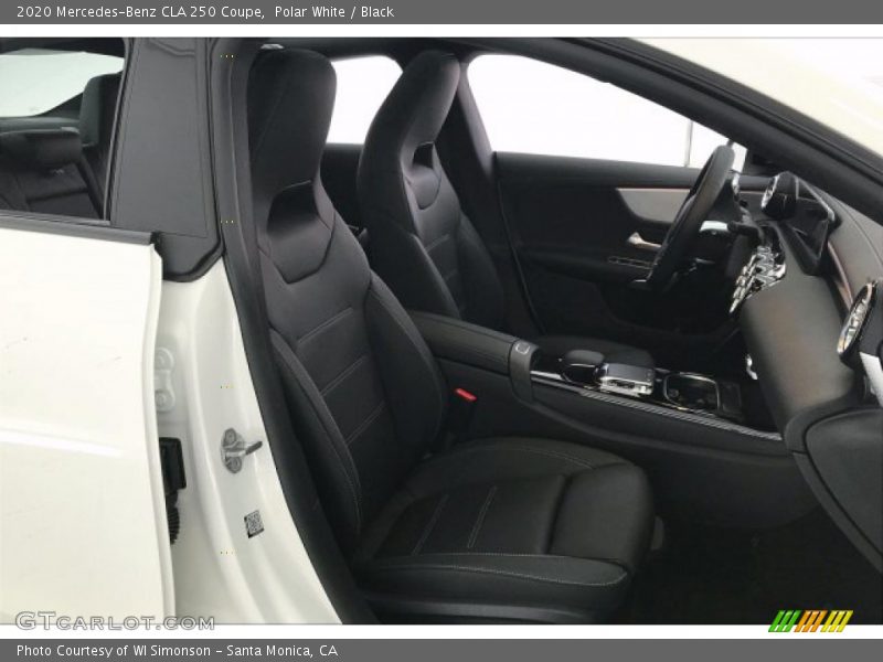 Polar White / Black 2020 Mercedes-Benz CLA 250 Coupe
