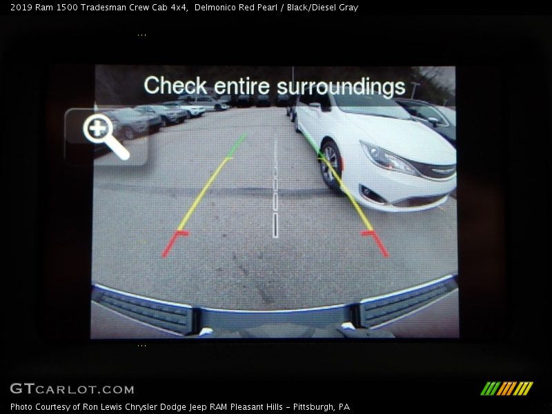 Delmonico Red Pearl / Black/Diesel Gray 2019 Ram 1500 Tradesman Crew Cab 4x4