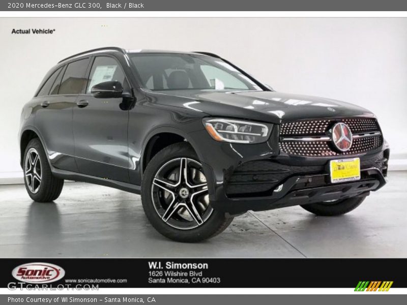 Black / Black 2020 Mercedes-Benz GLC 300
