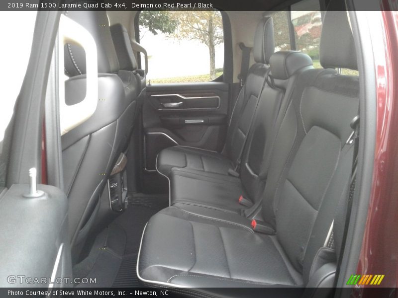 Rear Seat of 2019 1500 Laramie Quad Cab 4x4