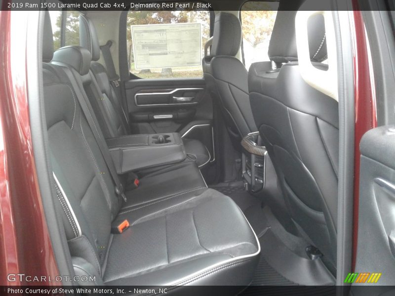 Rear Seat of 2019 1500 Laramie Quad Cab 4x4