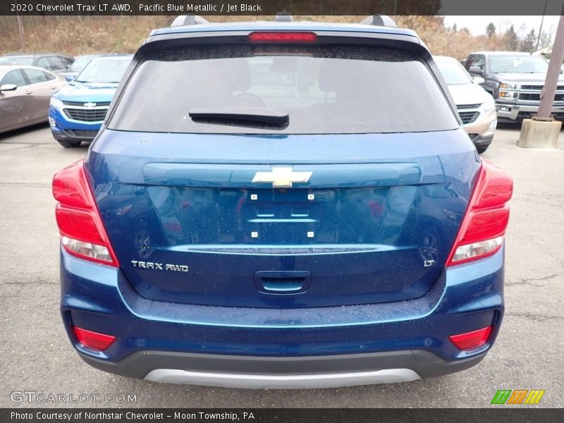 Pacific Blue Metallic / Jet Black 2020 Chevrolet Trax LT AWD