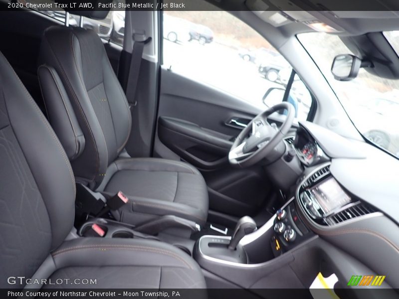 Pacific Blue Metallic / Jet Black 2020 Chevrolet Trax LT AWD