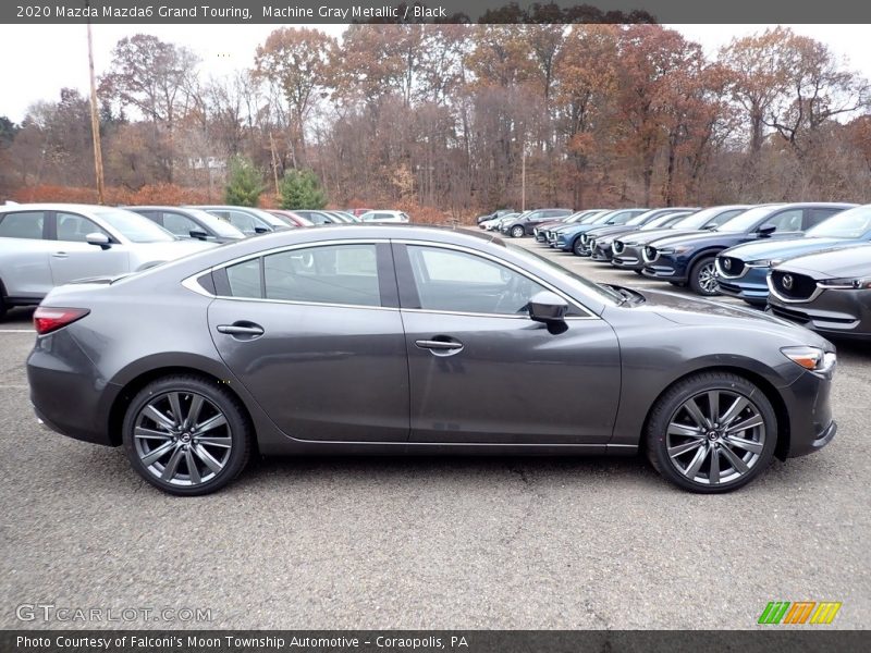 Machine Gray Metallic / Black 2020 Mazda Mazda6 Grand Touring