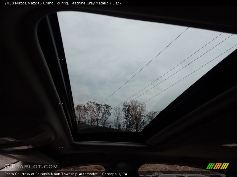 Machine Gray Metallic / Black 2020 Mazda Mazda6 Grand Touring