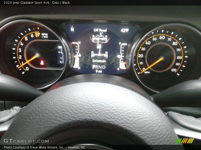  2020 Gladiator Sport 4x4 Sport 4x4 Gauges