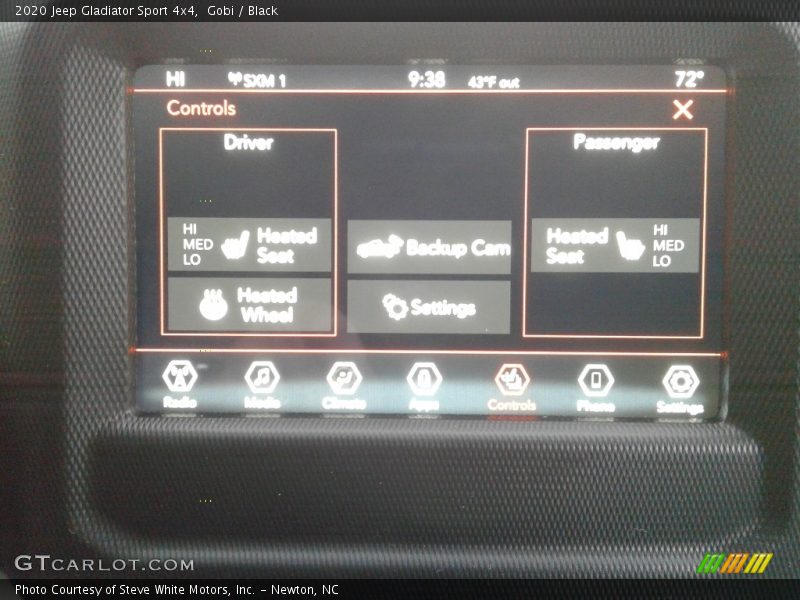 Gobi / Black 2020 Jeep Gladiator Sport 4x4
