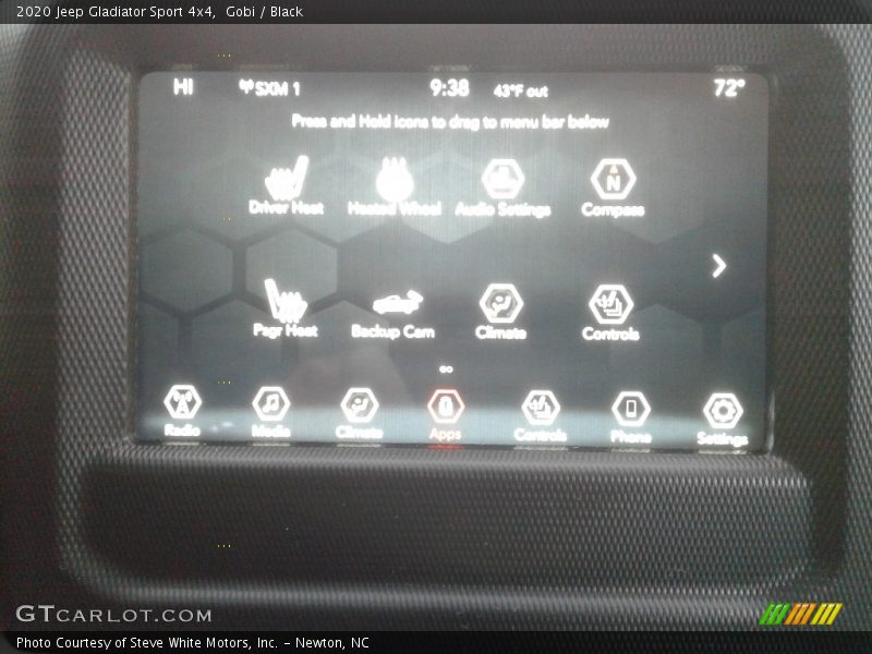 Gobi / Black 2020 Jeep Gladiator Sport 4x4