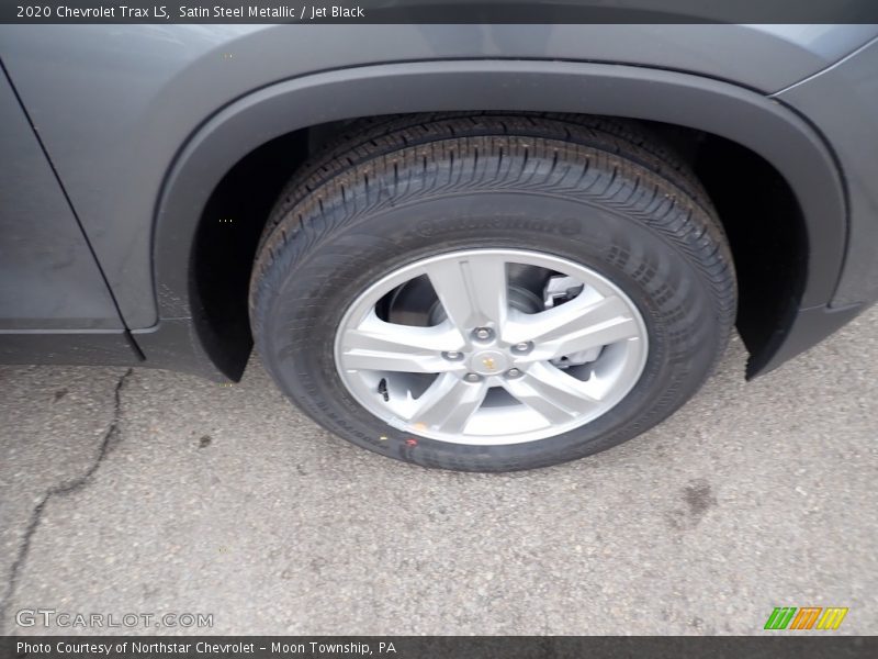 Satin Steel Metallic / Jet Black 2020 Chevrolet Trax LS