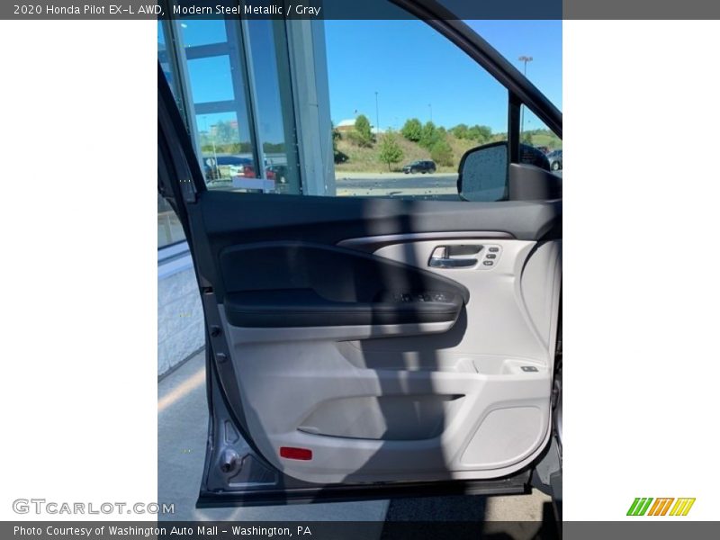 Modern Steel Metallic / Gray 2020 Honda Pilot EX-L AWD