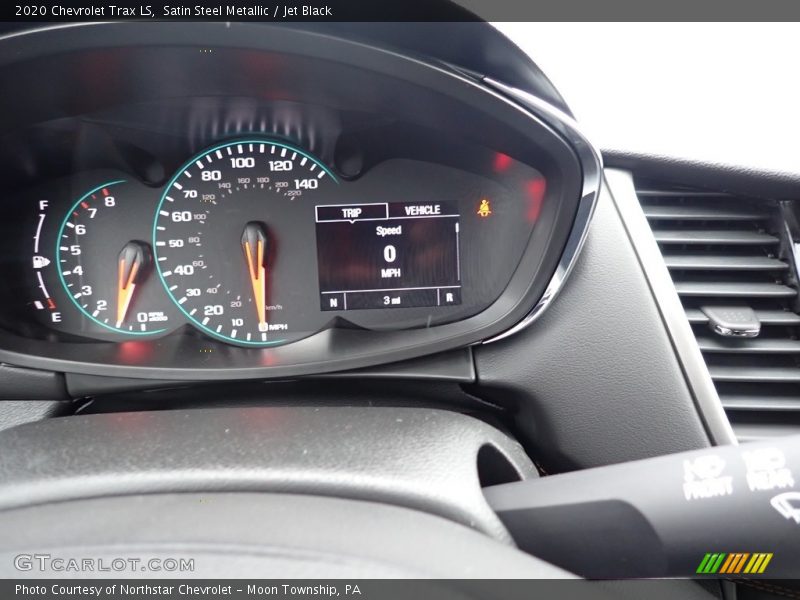 Satin Steel Metallic / Jet Black 2020 Chevrolet Trax LS