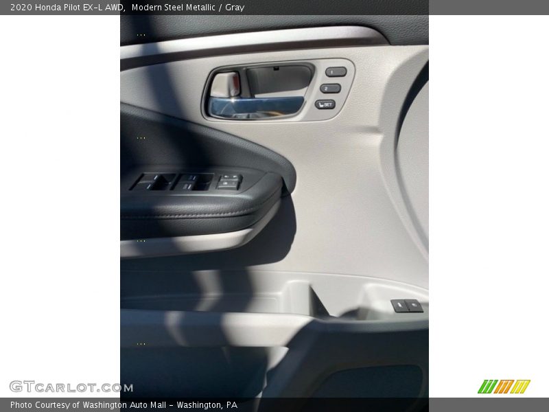 Modern Steel Metallic / Gray 2020 Honda Pilot EX-L AWD