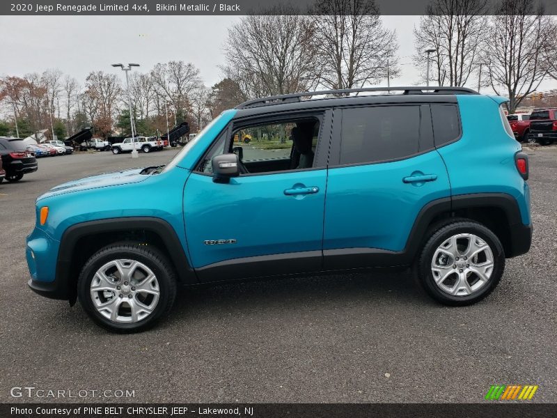 Bikini Metallic / Black 2020 Jeep Renegade Limited 4x4