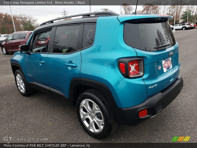Bikini Metallic / Black 2020 Jeep Renegade Limited 4x4