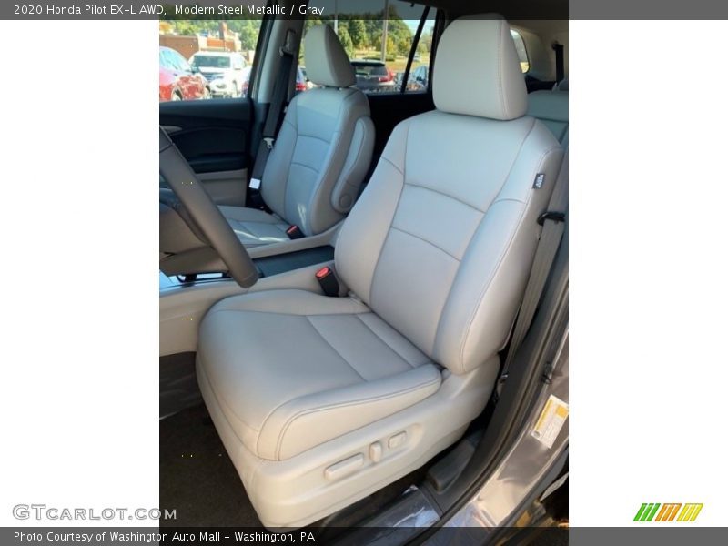 Modern Steel Metallic / Gray 2020 Honda Pilot EX-L AWD