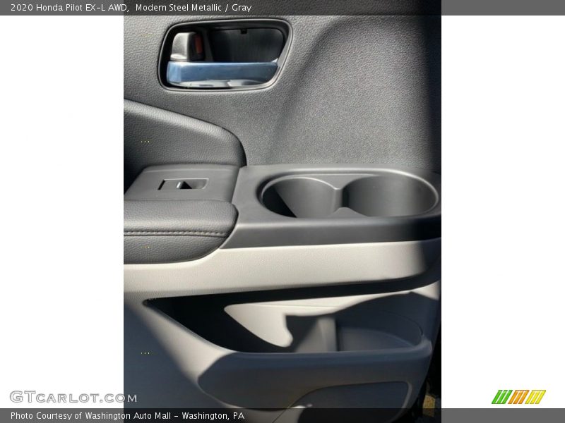 Modern Steel Metallic / Gray 2020 Honda Pilot EX-L AWD