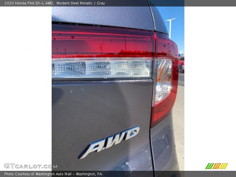 Modern Steel Metallic / Gray 2020 Honda Pilot EX-L AWD