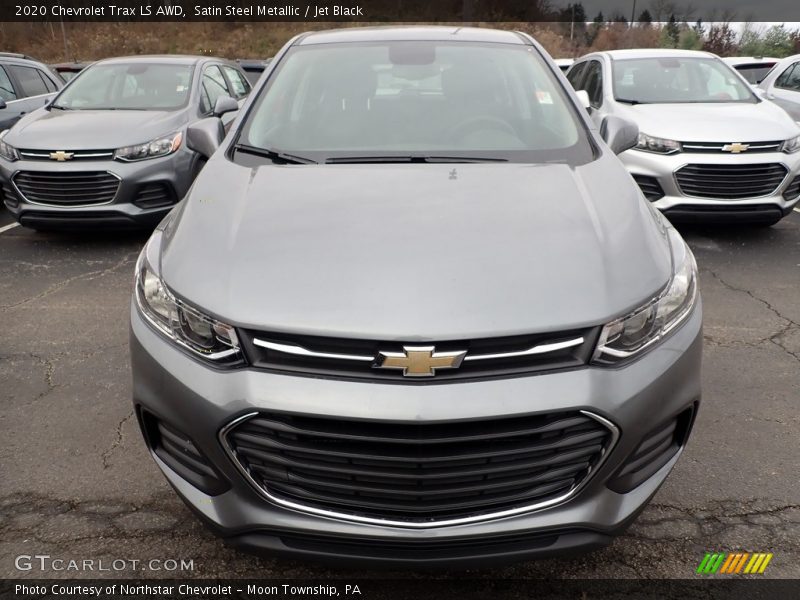 Satin Steel Metallic / Jet Black 2020 Chevrolet Trax LS AWD