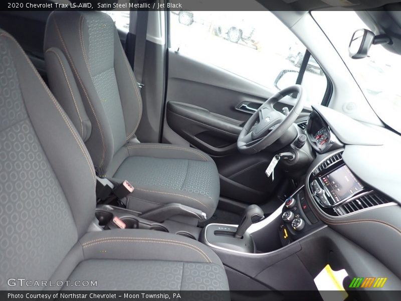 Satin Steel Metallic / Jet Black 2020 Chevrolet Trax LS AWD