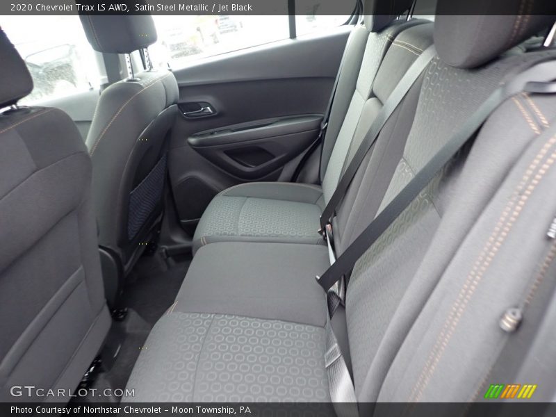Satin Steel Metallic / Jet Black 2020 Chevrolet Trax LS AWD