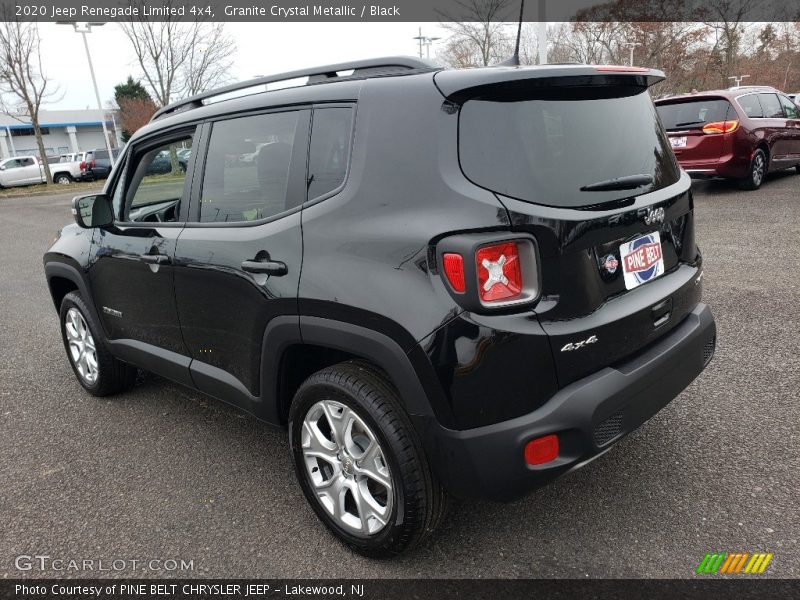 Granite Crystal Metallic / Black 2020 Jeep Renegade Limited 4x4