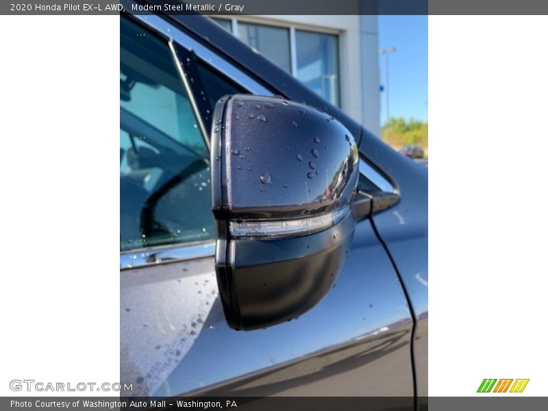 Modern Steel Metallic / Gray 2020 Honda Pilot EX-L AWD