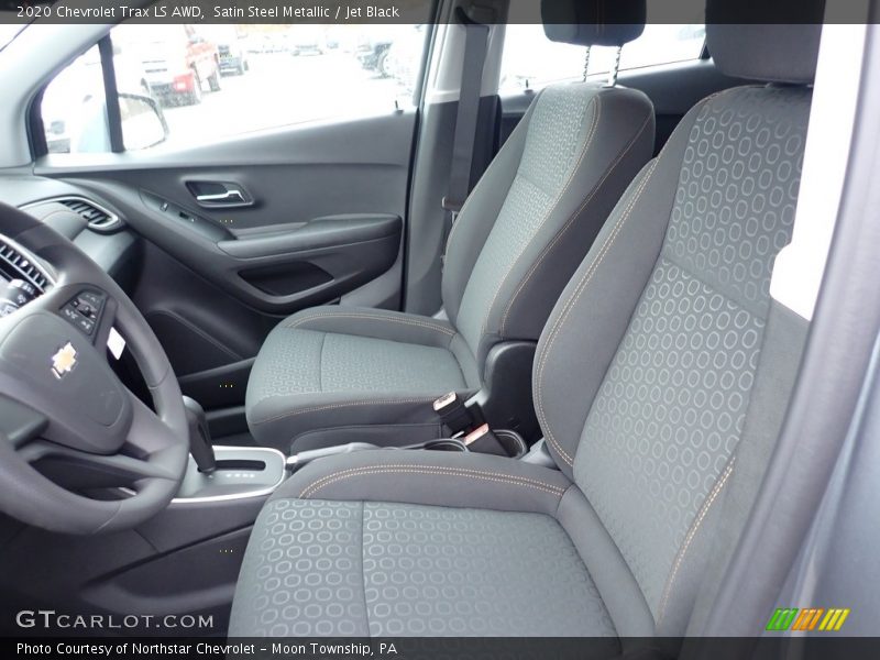 Satin Steel Metallic / Jet Black 2020 Chevrolet Trax LS AWD
