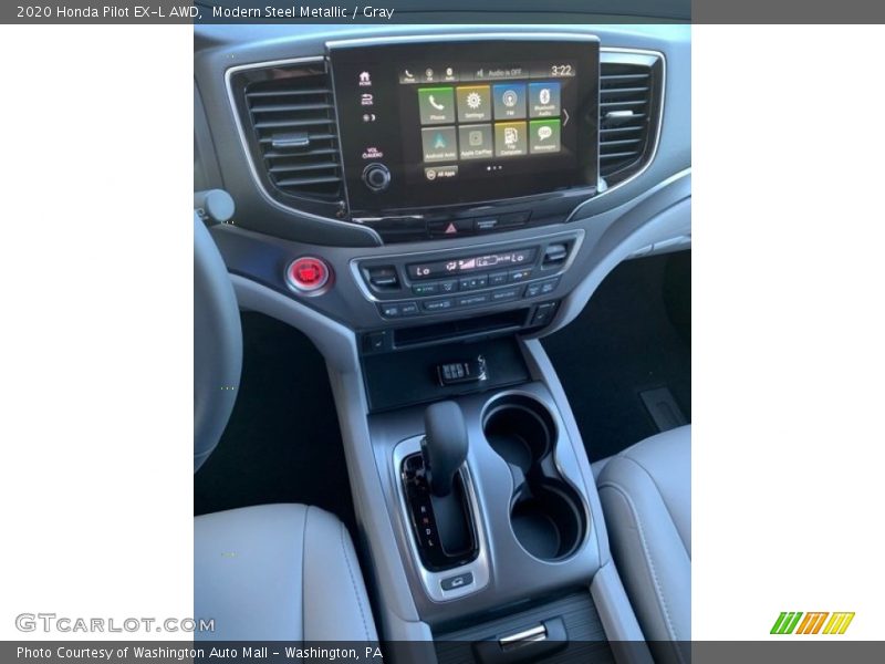 Modern Steel Metallic / Gray 2020 Honda Pilot EX-L AWD