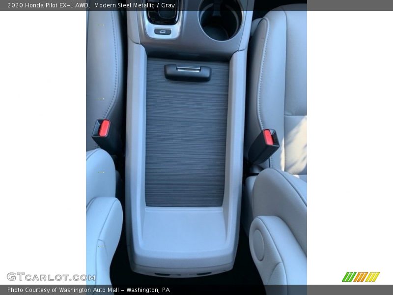 Modern Steel Metallic / Gray 2020 Honda Pilot EX-L AWD