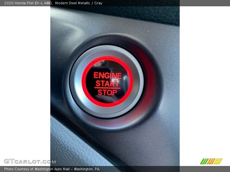 Modern Steel Metallic / Gray 2020 Honda Pilot EX-L AWD
