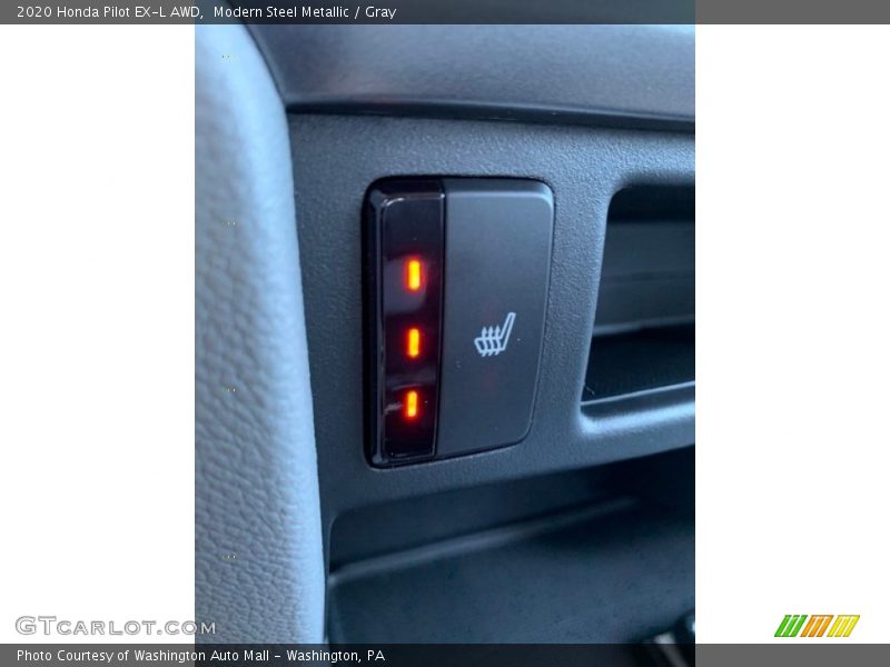 Modern Steel Metallic / Gray 2020 Honda Pilot EX-L AWD