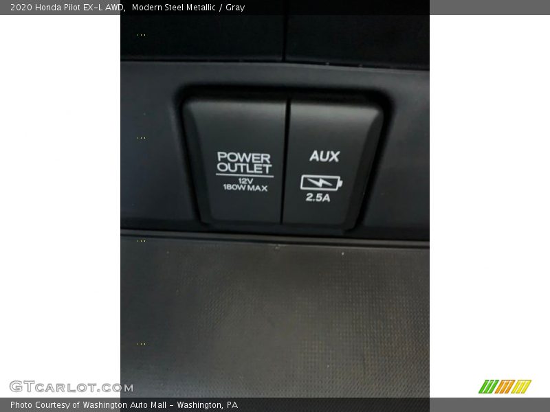 Modern Steel Metallic / Gray 2020 Honda Pilot EX-L AWD