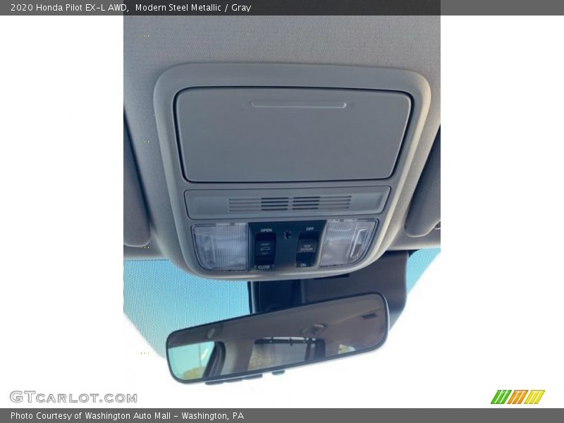 Modern Steel Metallic / Gray 2020 Honda Pilot EX-L AWD