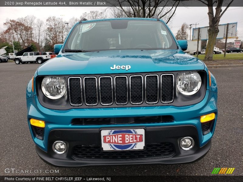 Bikini Metallic / Black 2020 Jeep Renegade Latitude 4x4
