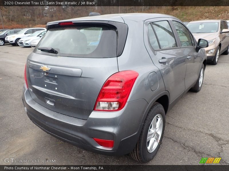 Satin Steel Metallic / Jet Black 2020 Chevrolet Trax LS