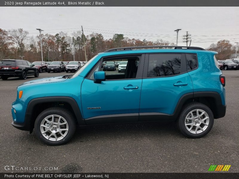 Bikini Metallic / Black 2020 Jeep Renegade Latitude 4x4