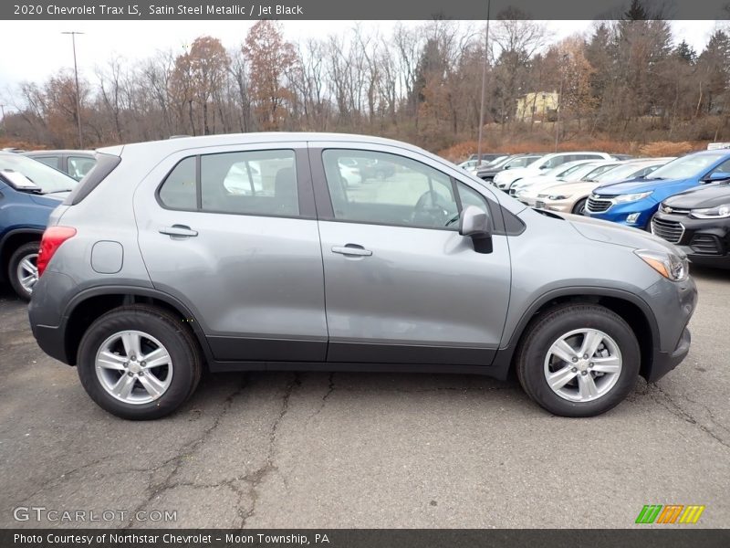 Satin Steel Metallic / Jet Black 2020 Chevrolet Trax LS