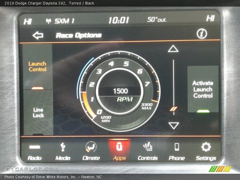 Controls of 2019 Charger Daytona 392