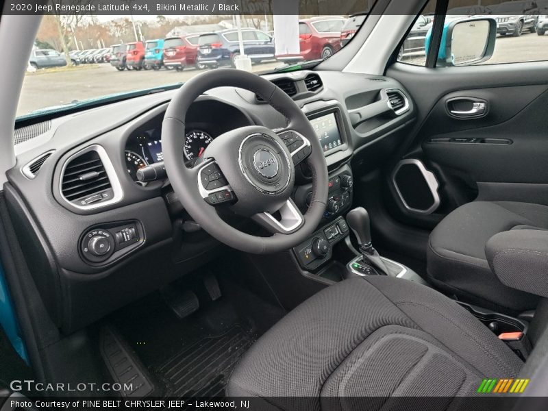 Bikini Metallic / Black 2020 Jeep Renegade Latitude 4x4