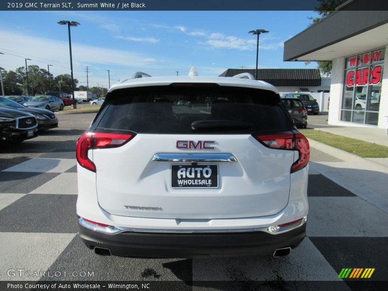 Summit White / Jet Black 2019 GMC Terrain SLT