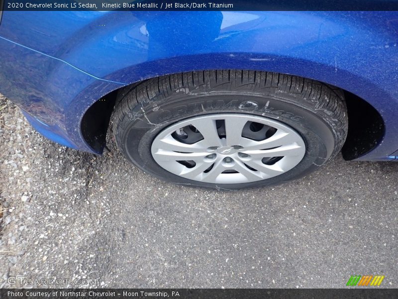 Kinetic Blue Metallic / Jet Black/Dark Titanium 2020 Chevrolet Sonic LS Sedan
