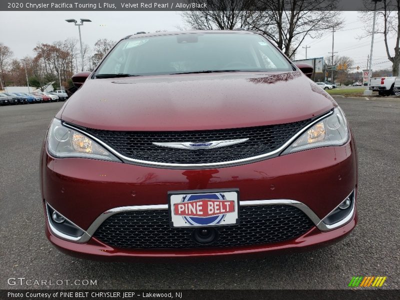 Velvet Red Pearl / Alloy/Black 2020 Chrysler Pacifica Touring L Plus