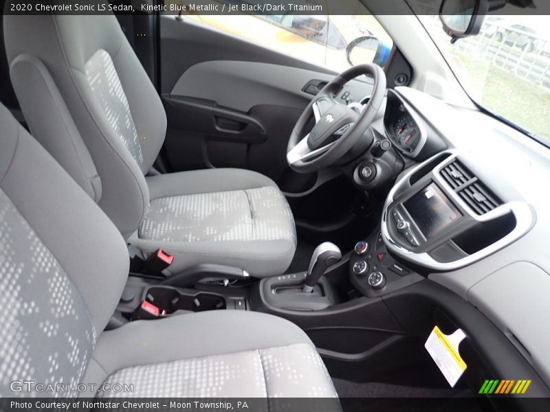 Kinetic Blue Metallic / Jet Black/Dark Titanium 2020 Chevrolet Sonic LS Sedan