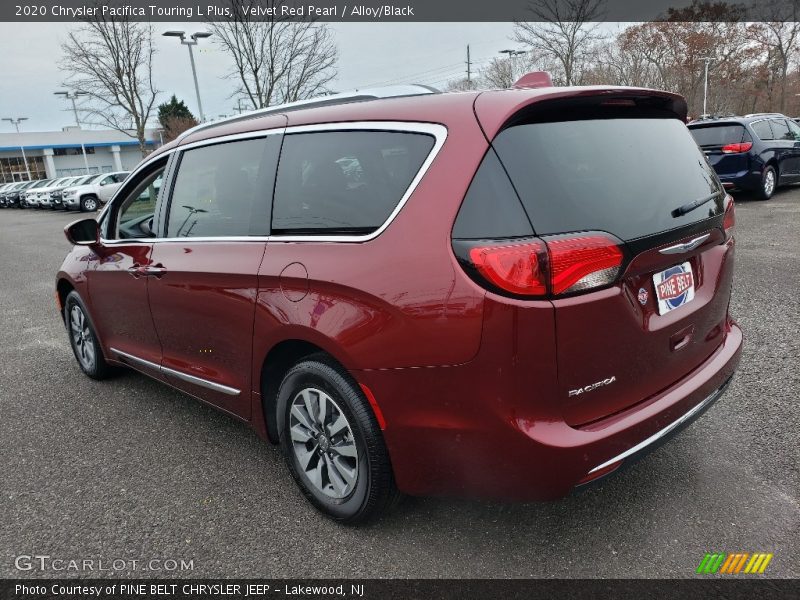 Velvet Red Pearl / Alloy/Black 2020 Chrysler Pacifica Touring L Plus