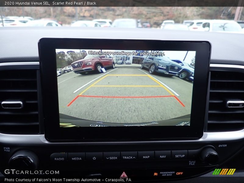 Scarlet Red Pearl / Black 2020 Hyundai Venue SEL
