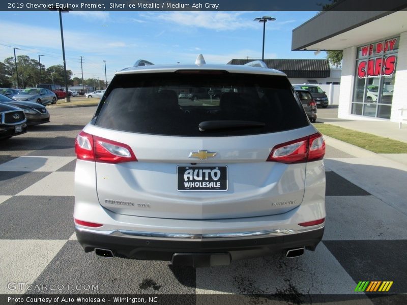 Silver Ice Metallic / Medium Ash Gray 2019 Chevrolet Equinox Premier
