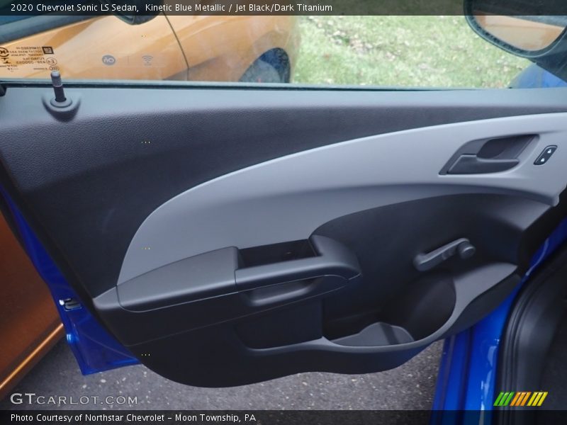Kinetic Blue Metallic / Jet Black/Dark Titanium 2020 Chevrolet Sonic LS Sedan